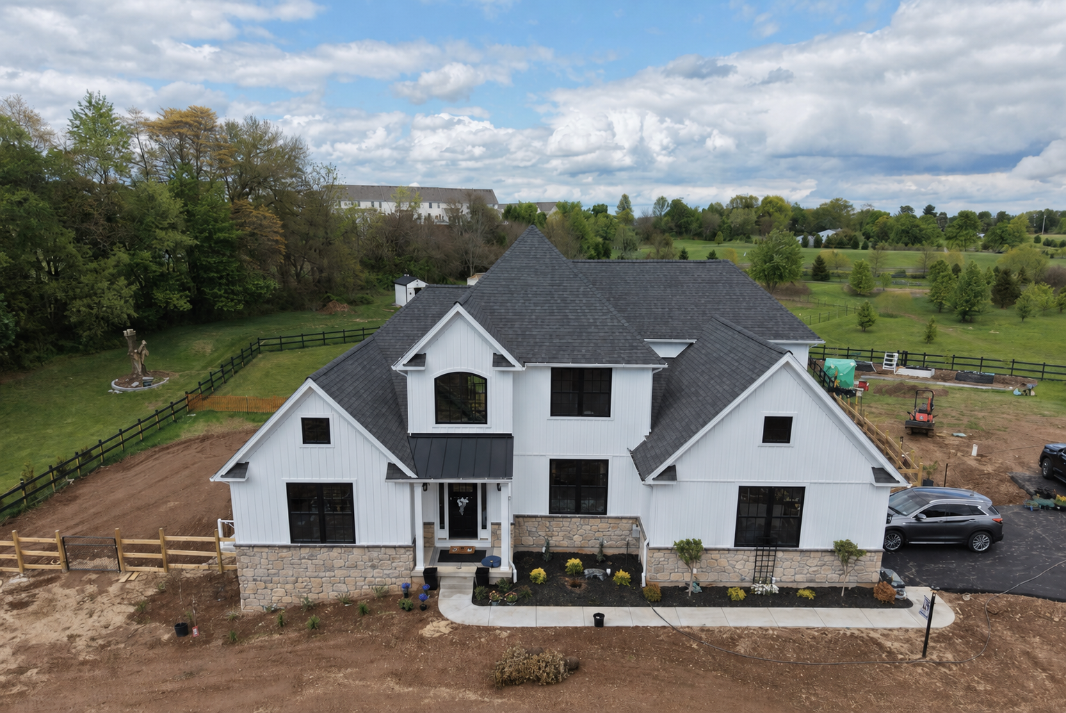 Sitka Roofing crew working on a South Jersey home